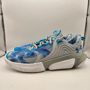 UNDER ARMOUR MEN'S 13 FLOW FUTR X 2 BLUE GRAY BASKETBALL SHOES NWOB 3027166-100