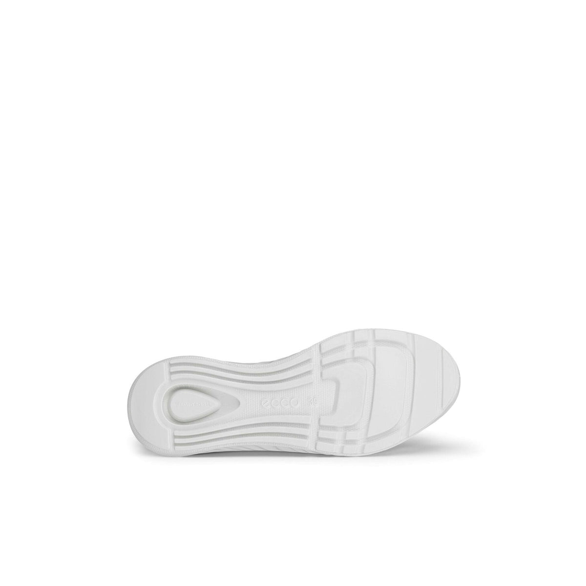 ECCO WOMEN'S 41 ATH-1FTR WHITE LEATHER SNEAKER NIB NO LID 20569301007