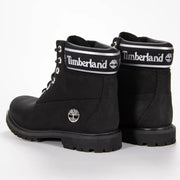TIMBERLAND WOMEN'S 9.5 PREMIUM 6 INCH BOOTS WATERPROOF BLACK NUBUCK RAIDERS NIB