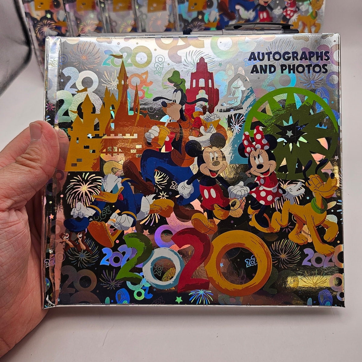 LOT OF 6 - DISNEY THEMEPARK AUTOGRAPHS AND PHOTO BOOKS RARE