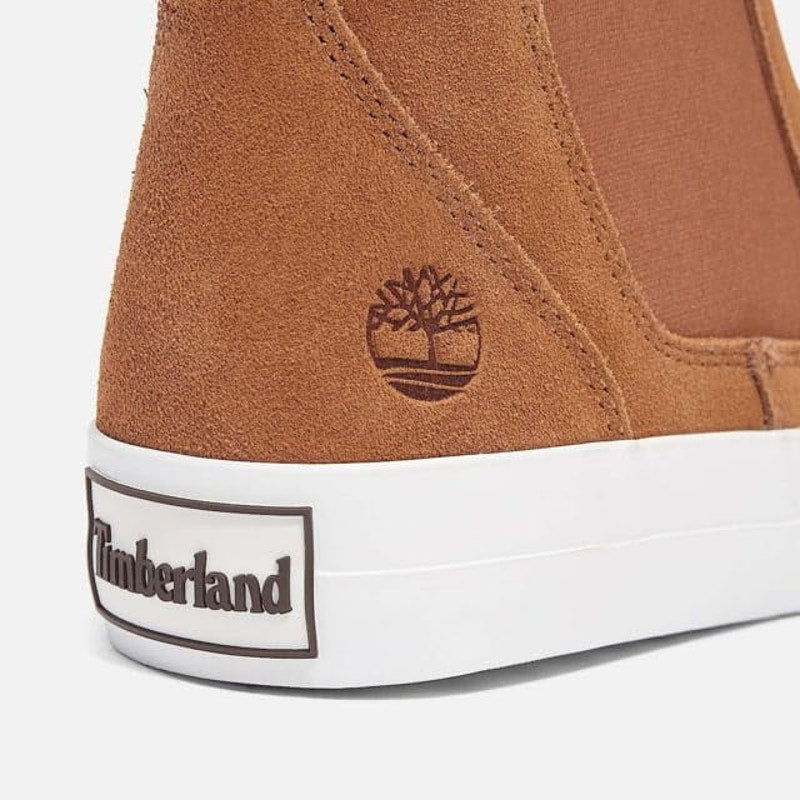 TIMBERLAND WOMEN'S 8.5 SKYLA BAY 2.0 MID WARM LINED SNEAK RUST SUEDE NIB