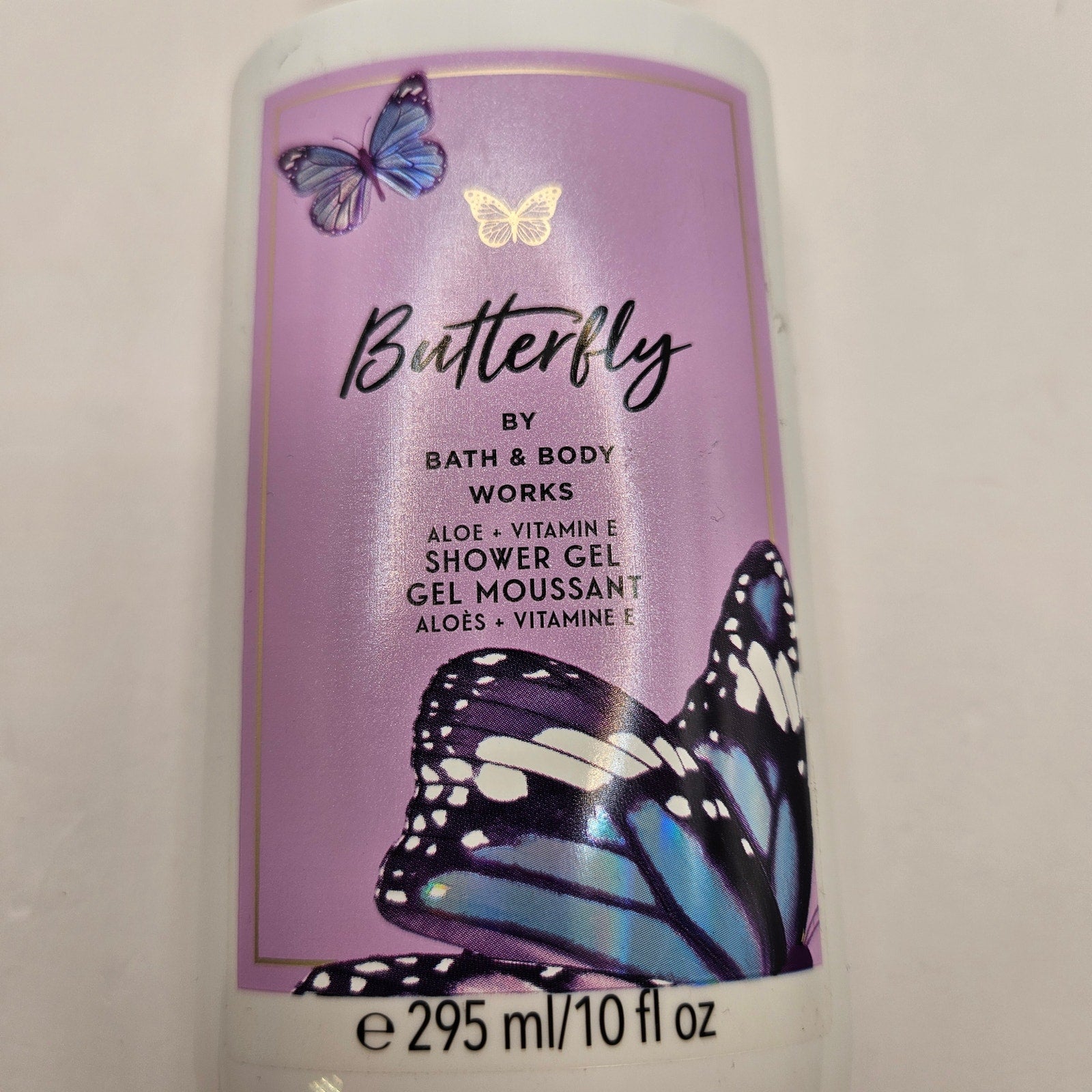 BODY AND BODY WORKS BUTTERFLY SHOWER GEL-2 PACK 10oz BOTTLES