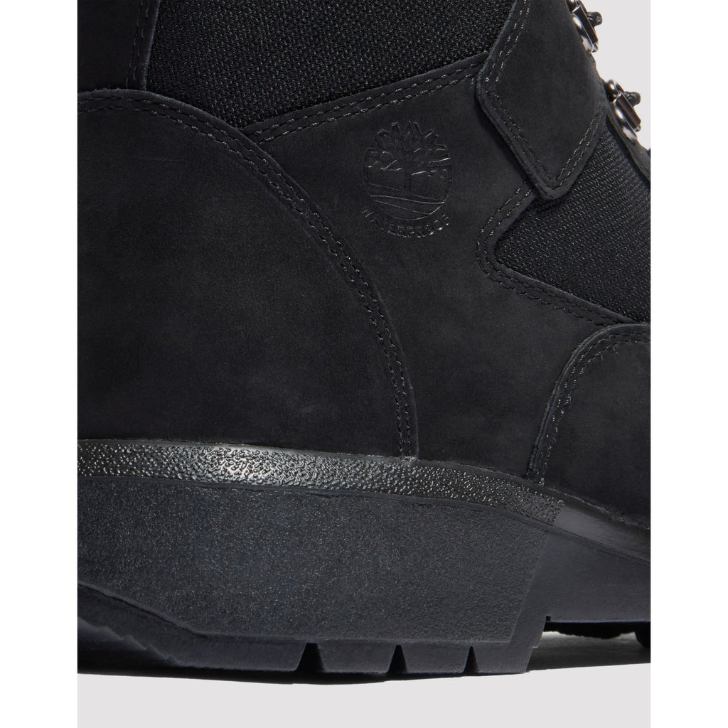 TIMBERLAND MEN'S 10 FIELD BOOT LACEUP WP BLACK NUBUCK NIB