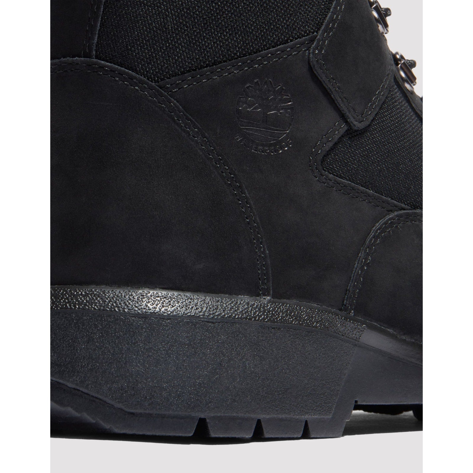 TIMBERLAND MEN'S 10 FIELD BOOT LACEUP WP BLACK NUBUCK NIB