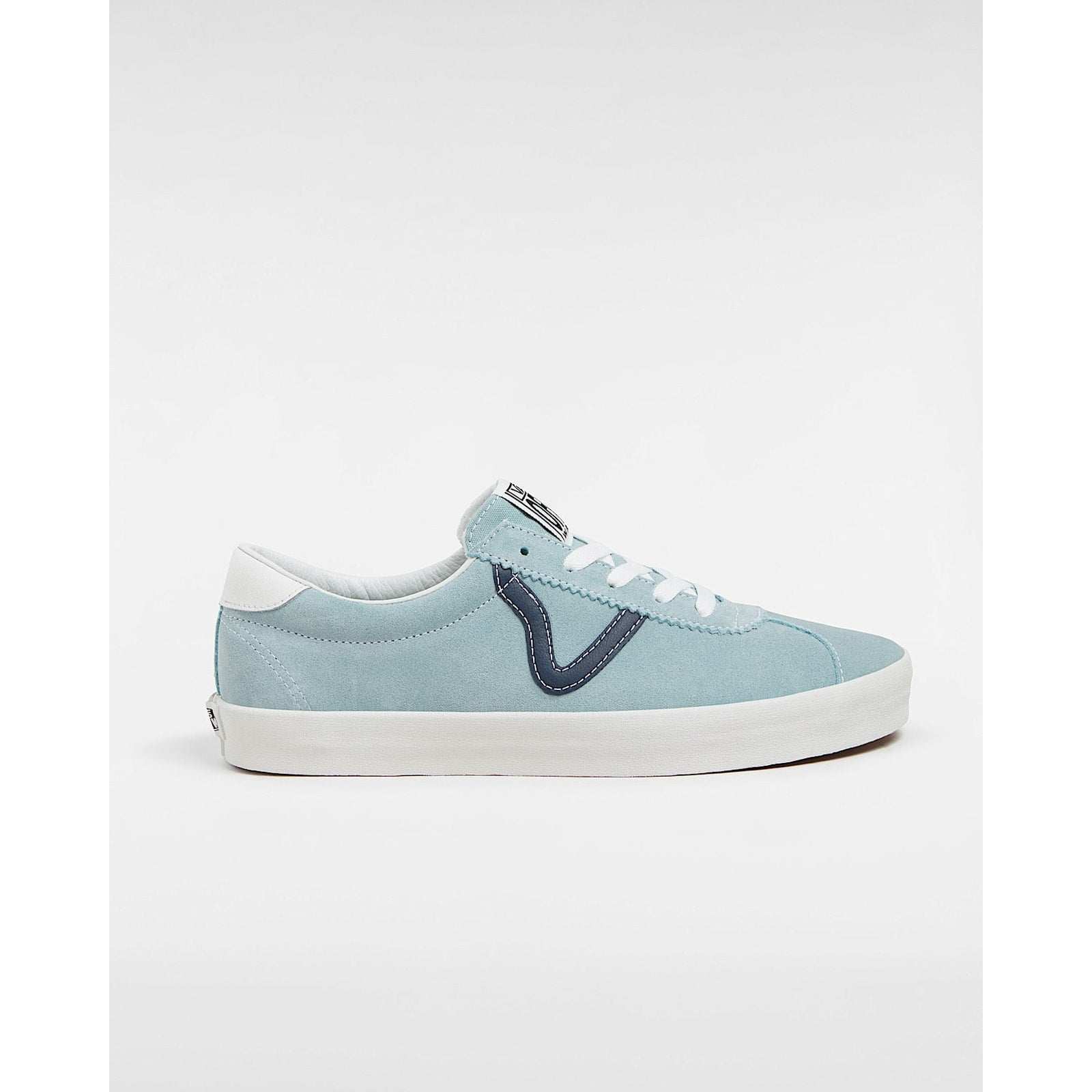 VANS MEN'S 8 SPORT LOW 2-TONE SUEDE GREY MIST NIB LOW TOP SNEAKER