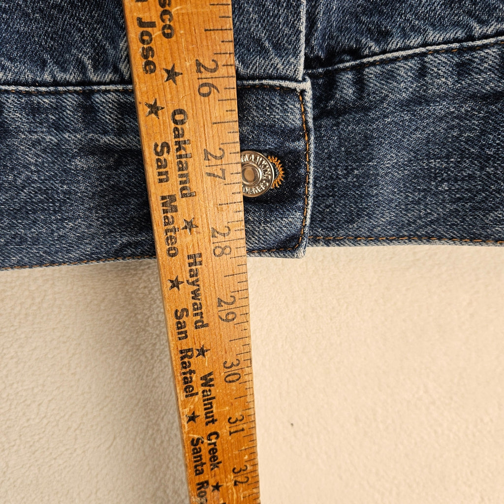7 FOR ALL MANKIND WOMENS MEDIUM MADE IN ITALY OLI TRUCKER JACKET $398 NWT OVSZD