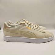 PUMA MEN'S 9 SMASH 3.0 GEOMETRIC TAN SUEDE SNEAKERS 403485-01 NWOB