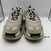 BALENCIAGA RARE TRIPLE S Men's 11 Sneaker Vanille 536747 W0906 9787