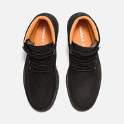 TIMBERLAND MEN'S 8 REDWOOD FALLS MID LACE WATERPROOF BLACK NUBUCK BOOTS