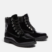 TIMBERLAND WOMEN'S 8 PATENT LEATHER PREMIUM 6-INCH WATERPROOF BOOT NIB