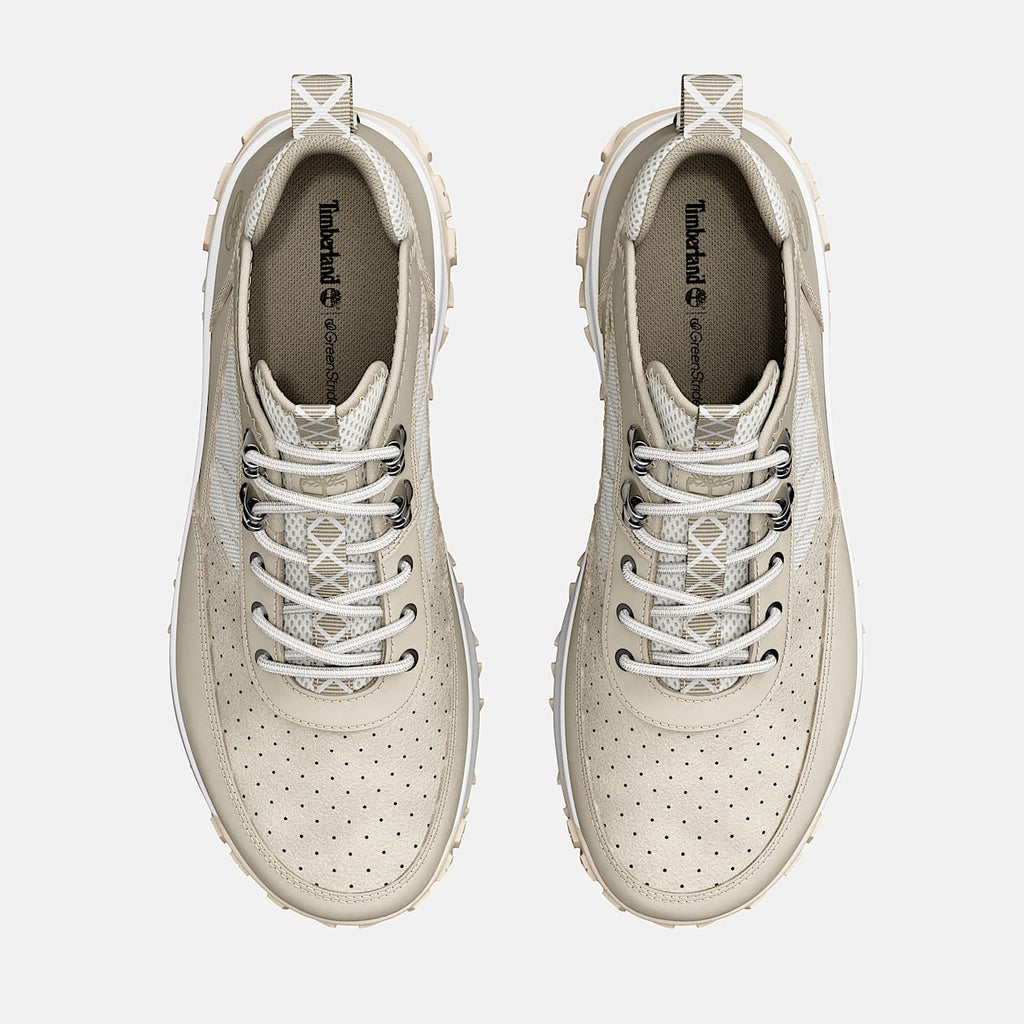 TIMBERLAND WOMEN'S 11 GREENSTRIDE MOTION 6 LOW LACE SNKR WHT NUBUCK NIB