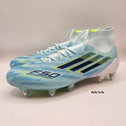 ADIDAS WOMEN'S 9.5 F50 SPARKFUSION ELITE MID SG PRO SOCCER CLEATS JR8900