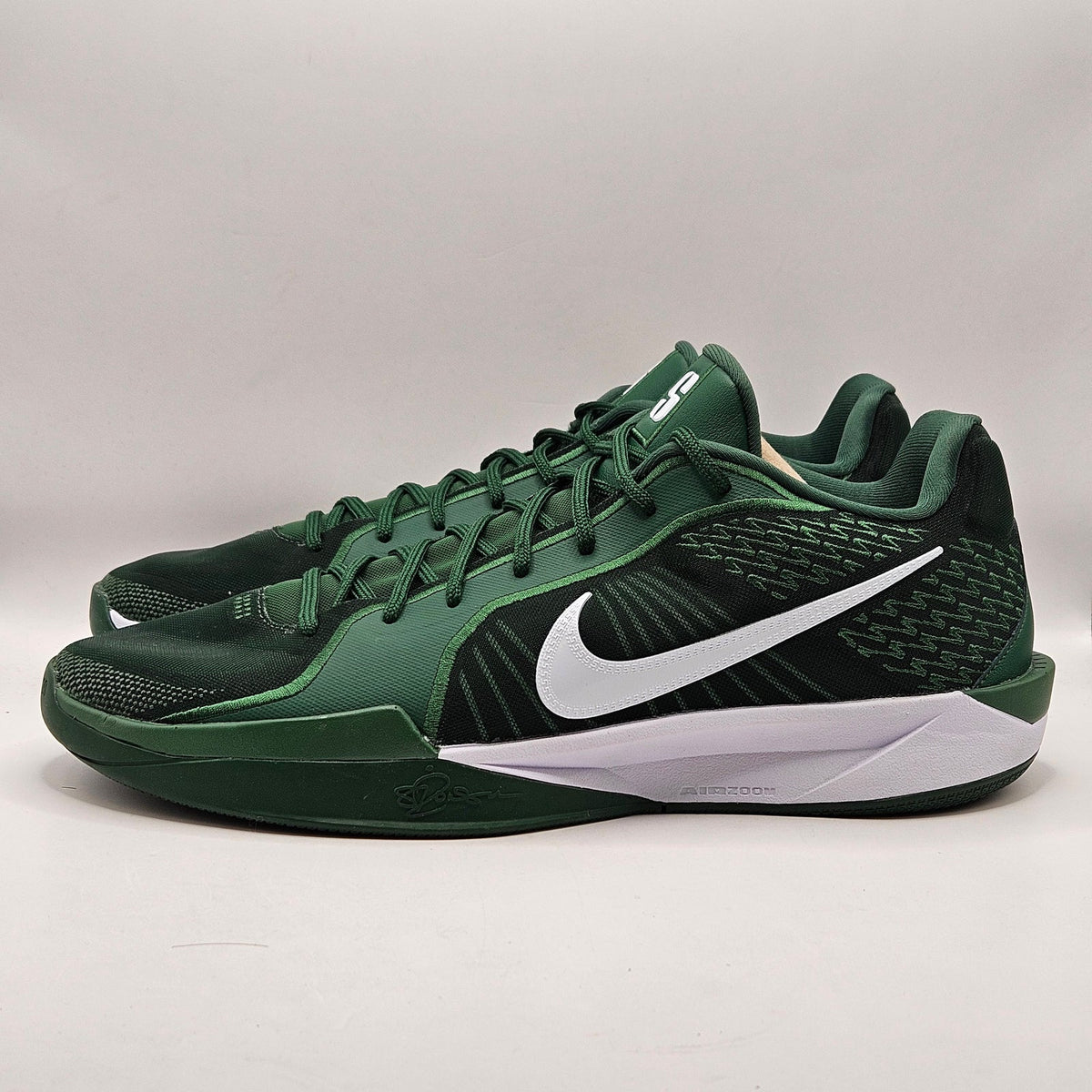 NIKE WOMEN'S 14.5 MEN'S 13 SABRINA 2 TB PROMO GORGE GREEN WHITE HM5038-301