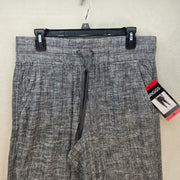 BRIGGS WOMEN'S MEDIUM GRAY LINEN PANTS NWT