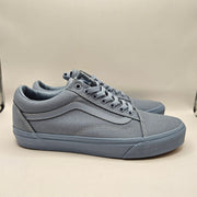 VANS MEN'S 9.5 OLD SKOOL PASTEL MONO DUSTY BLUE LOW TOP SNEAKER NWOB