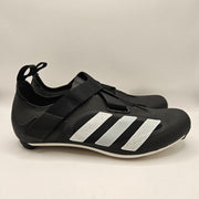 ADIDAS MEN'S 8.5 INDOOR CYCLING CORE BLACK WHITE SHOES GX6544 NWOB