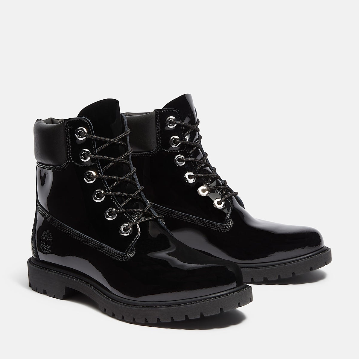 TIMBERLAND WOMEN'S 7.5 PATENT LEATHER PREMIUM 6-INCH WATERPROOF BOOT NIB