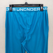 UNDER ARMOUR GIRLS L TRAINING PLAY UP PANTS TEAL BLUE 1366768-446 NWT