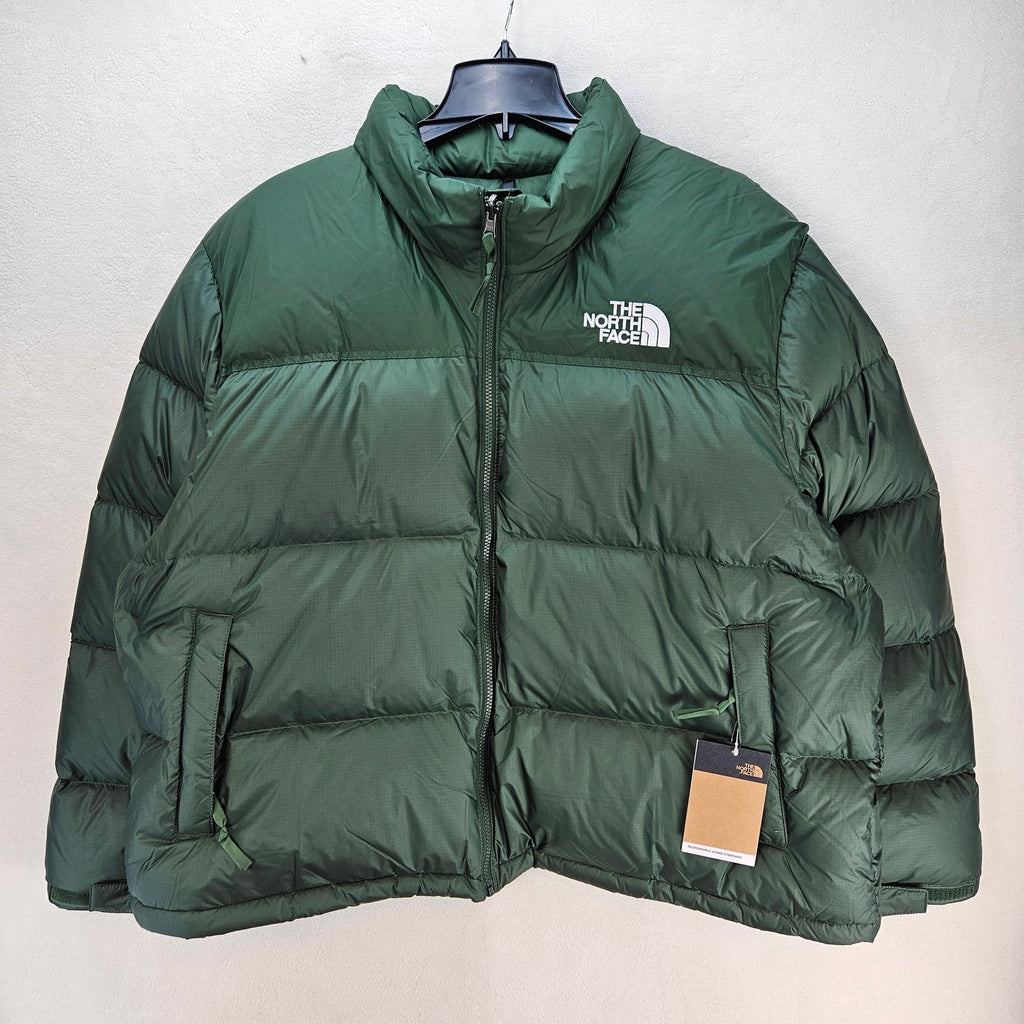 THE NORTH FACE WOMEN'S 3X 1996 RETRO NUPTSE JACKET PINE NEEDLE GREEN DOWN PUFFER