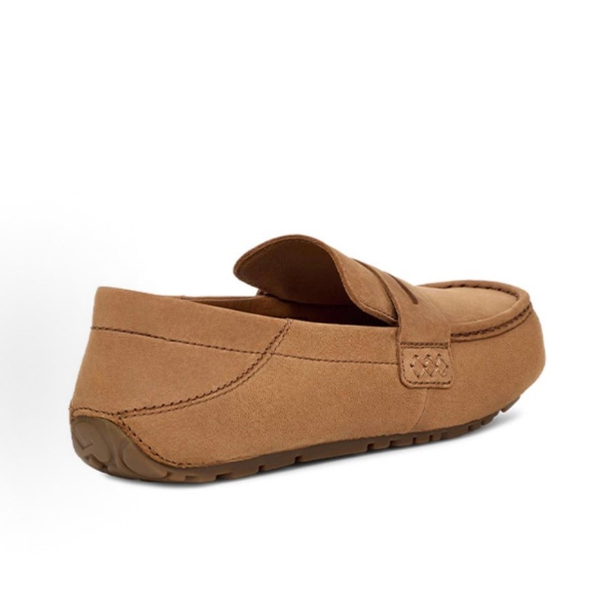 UGG MEN'S 12 BURKMAN CHESTNUT LOAFER SHOE SUEDE NIB 1166762