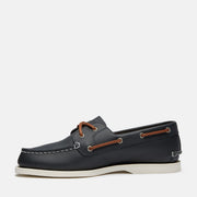 TIMBERLAND WOMEN'S 6.5 CLASSIC BOAT SHOE NAVY FULL GRAIN NIB TB0A2Q9XEP8