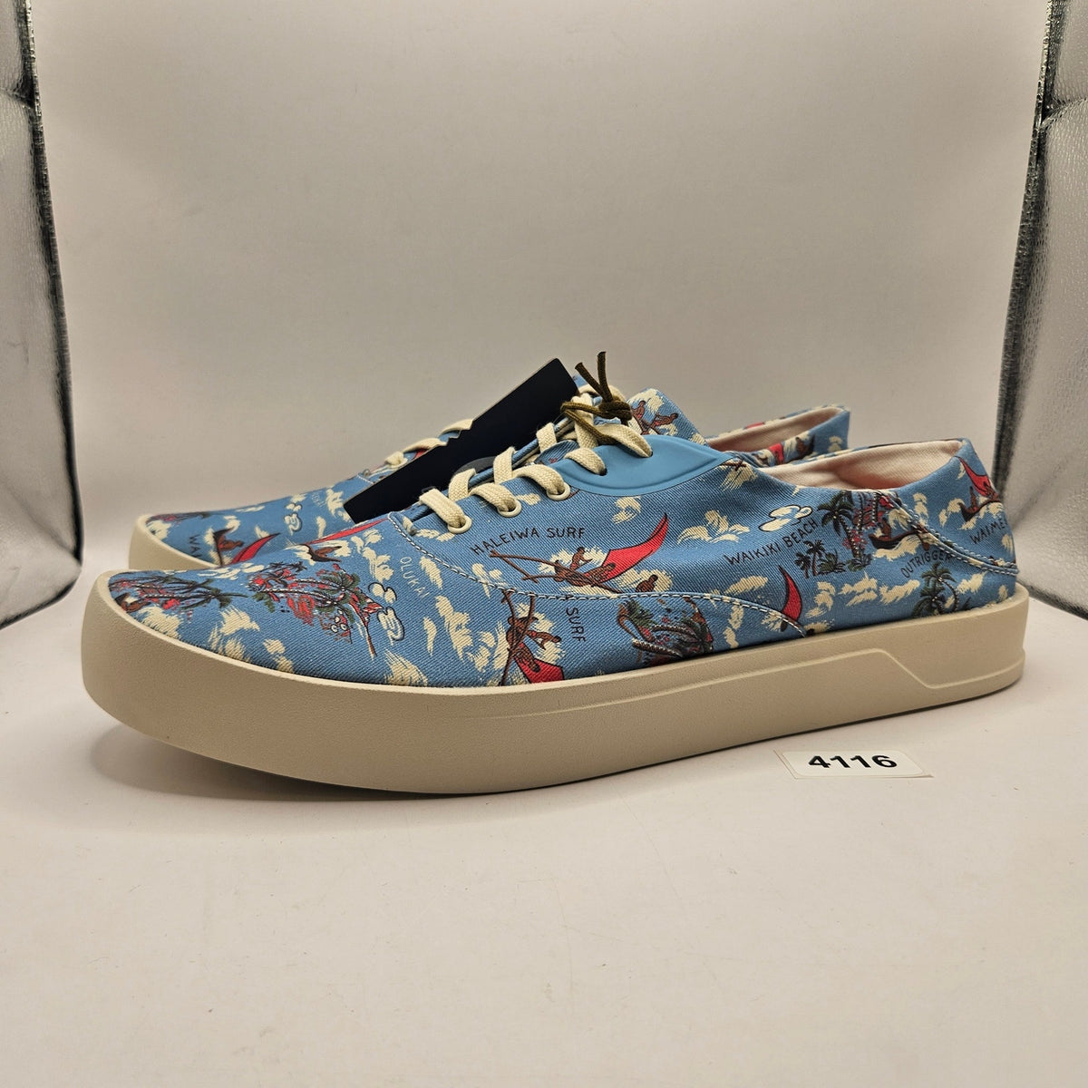 OLUKAI MEN'S 15 TRADEWIND OCEANSPRAY WAIKIKI BEACH NWT 10533-RYZQ