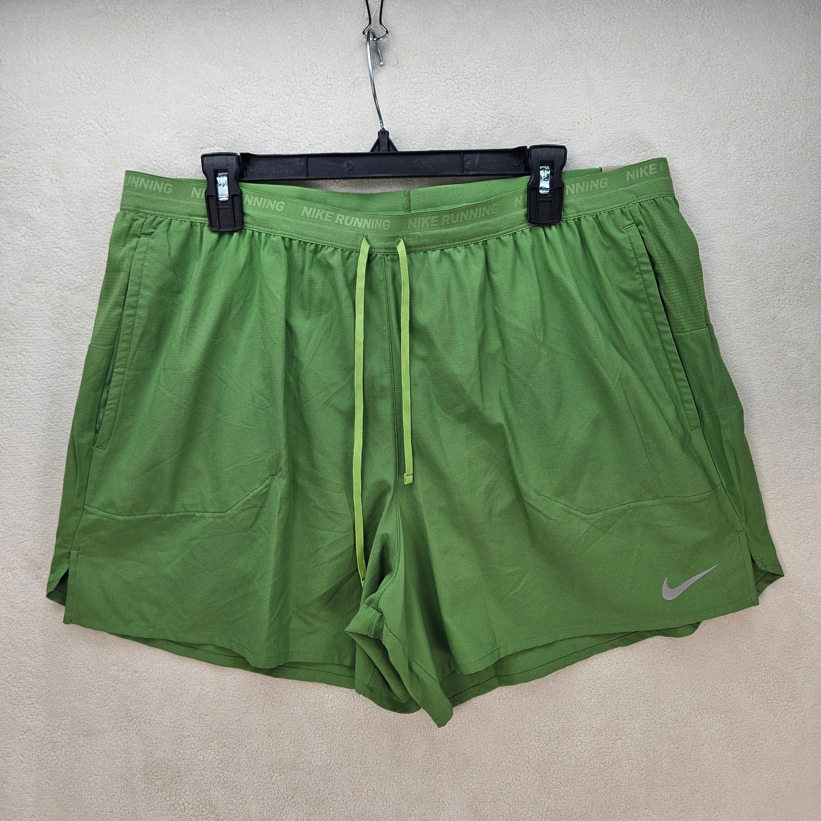NIKE MEN'S XXL DRIVE FIT STRIDE 5" SHORTS GREEN DM4755-377 NWT