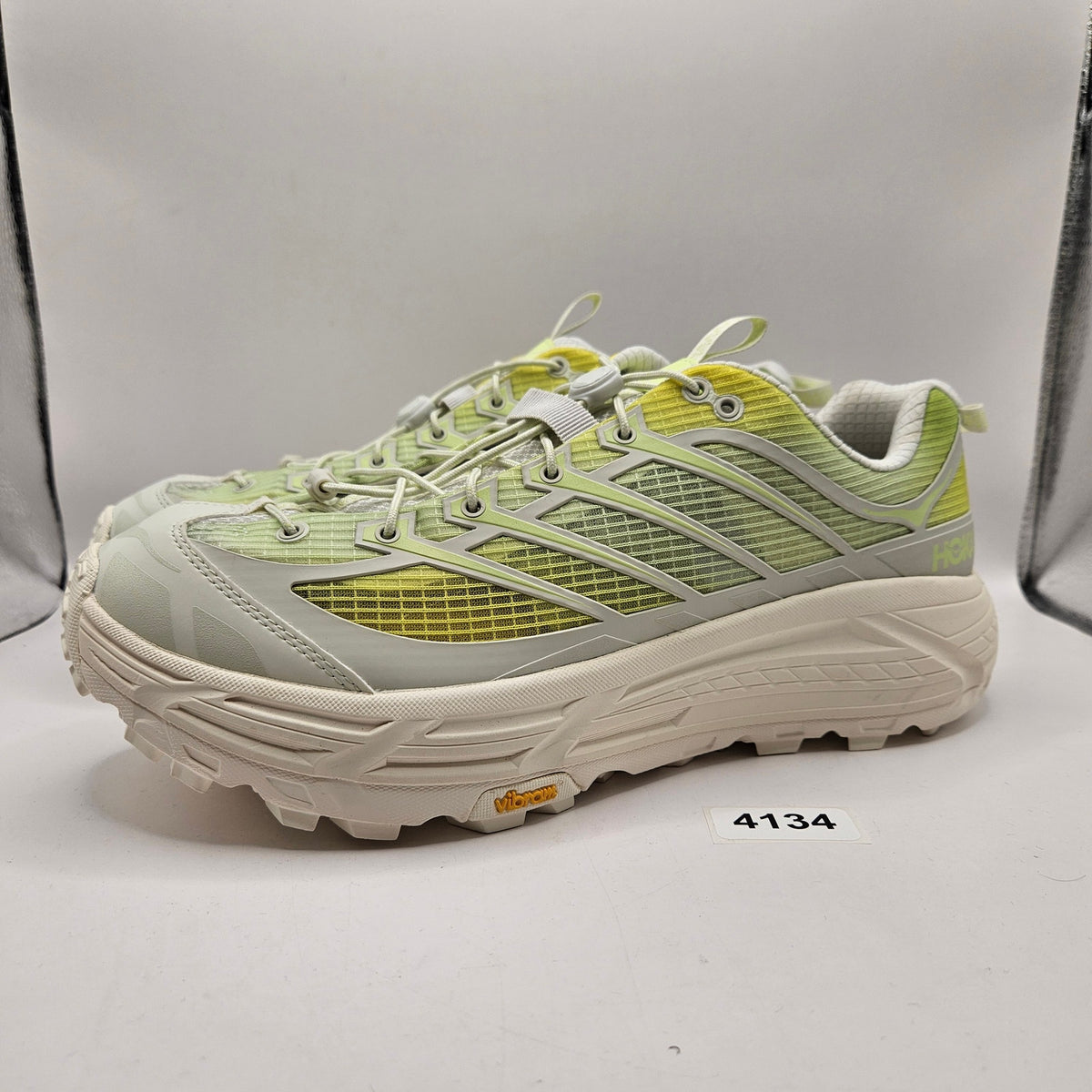 HOKA ONE MEN'S 11 MAFATE THREE2 GRID TRUFFLE SALT VIBRAM NWOB 1173332-TLT NWOB