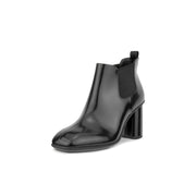 ECCO WOMEN'S 42 SCULPTED ALBA BLOCK 65 CHELSEA SHINE BLACK NIB 23482301001