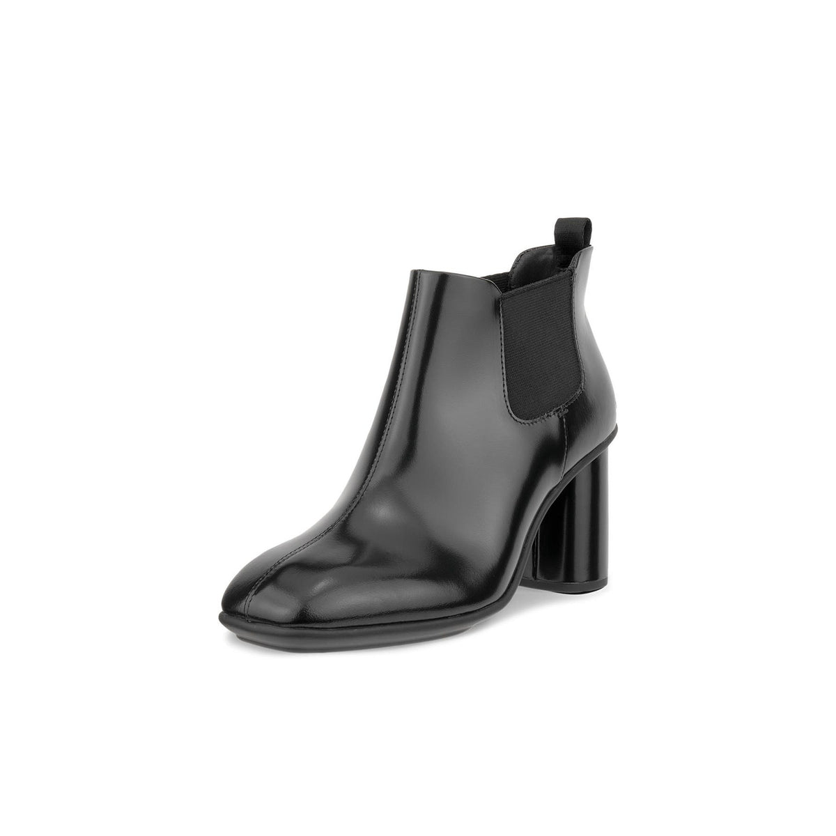 ECCO WOMEN'S 42 SCULPTED ALBA BLOCK 65 CHELSEA SHINE BLACK NIB 23482301001