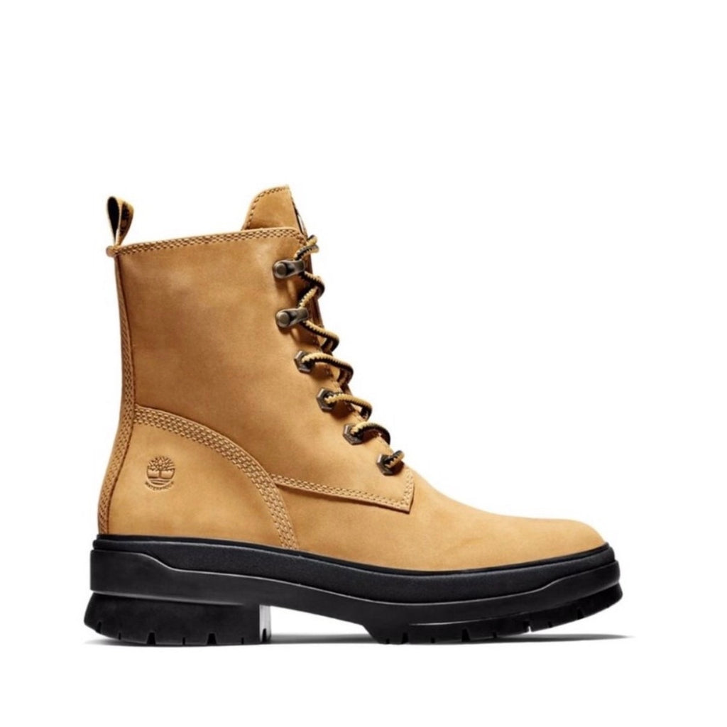 TIMBERLAND WOMEN'S 6.5 MALYNN EK+ WP MID BOOT WHEAT NUBUCK NIB