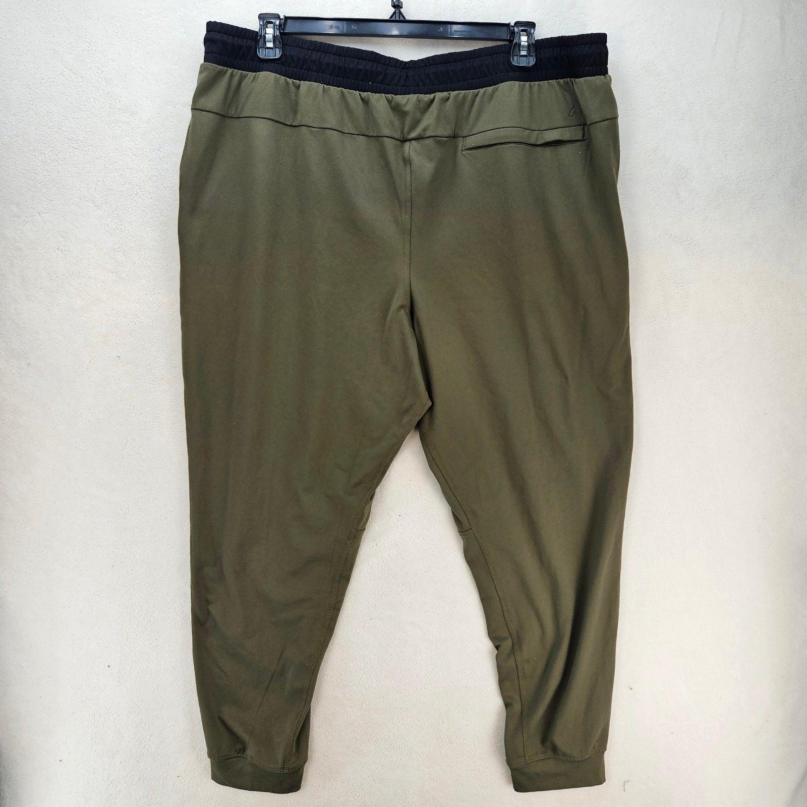 VRST MENS XXL OLIVE GREEN ELEVATE PANTS PERFORMANCE ACTIVE STRETCH TAPER JOGGER