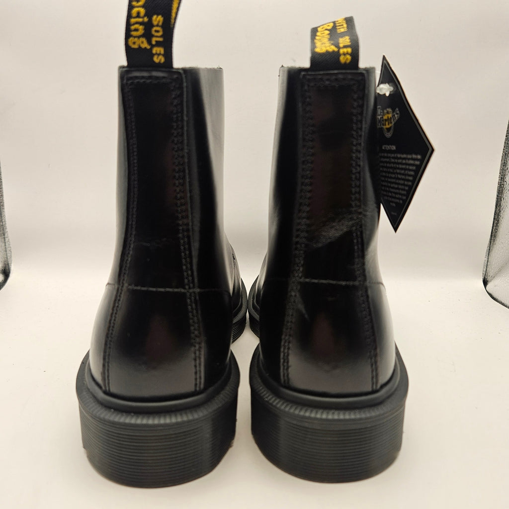 DR MARTENS WOMEN'S 7 ST BROGUE 1460 PASCAL NWOB BLACK EXPOSED STEEL TOE