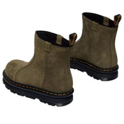 DR MARTENS WOMEN'S 8 DARK OLIVE MILLED NUBUCK WATERPROOF 42022300