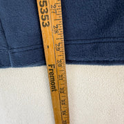 COLUMBIA MEN'S XXL STEENS MOUNTAIN HALF SNAP FLEECE NAVY WHT
