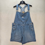 LEVI'S WOMEN'S XL VINTAGE SHORTALLS NWT IN THE FIELD LIGHT WASH