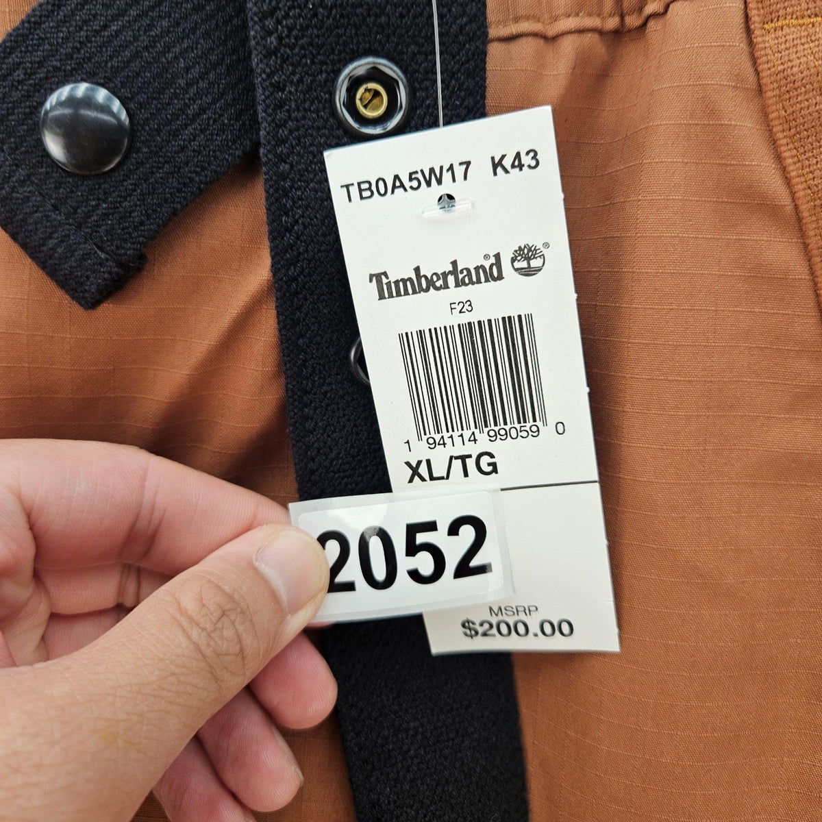 TIMBERLAND X NINA CHANEL ABNEY XL JOGGER PANT ARGAN OIL CARGO NWT $200