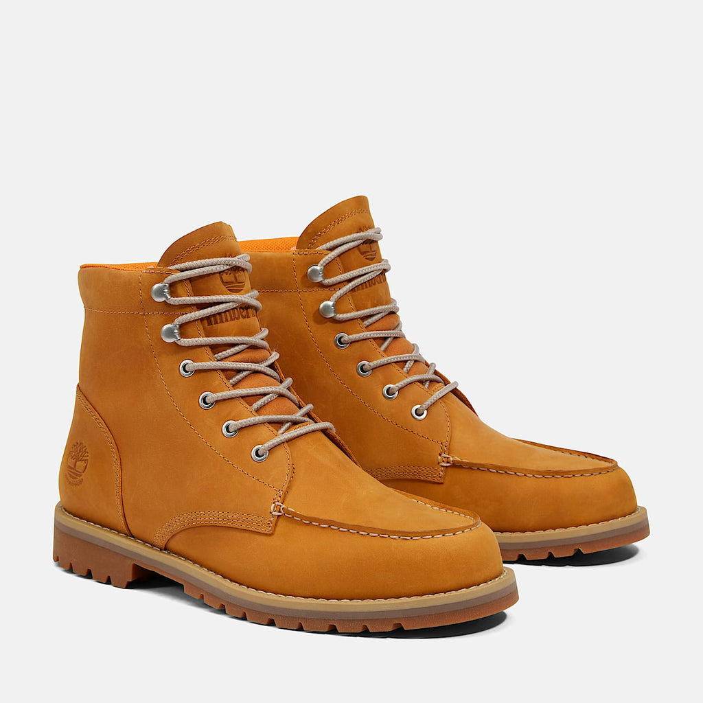 TIMBERLAND MEN'S 13 REDWOOD FALLS MID LACE UP WP BOOT WHEAT NIB