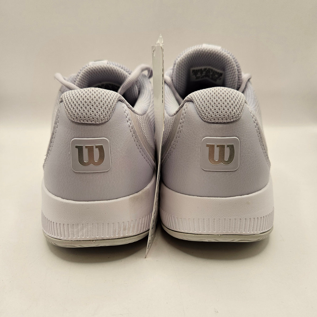WILSON WOMEN'S 8 INTRIGUE LITE TENNIS LOW TOP WHITE LUNAR ROCK NWOB WRS335820