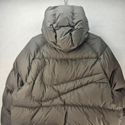 NIKE MEN'S LARGE DOWN PARKA LOOSE FIT WATER REPELLENT SWOOSH THERMA FIT IH2377