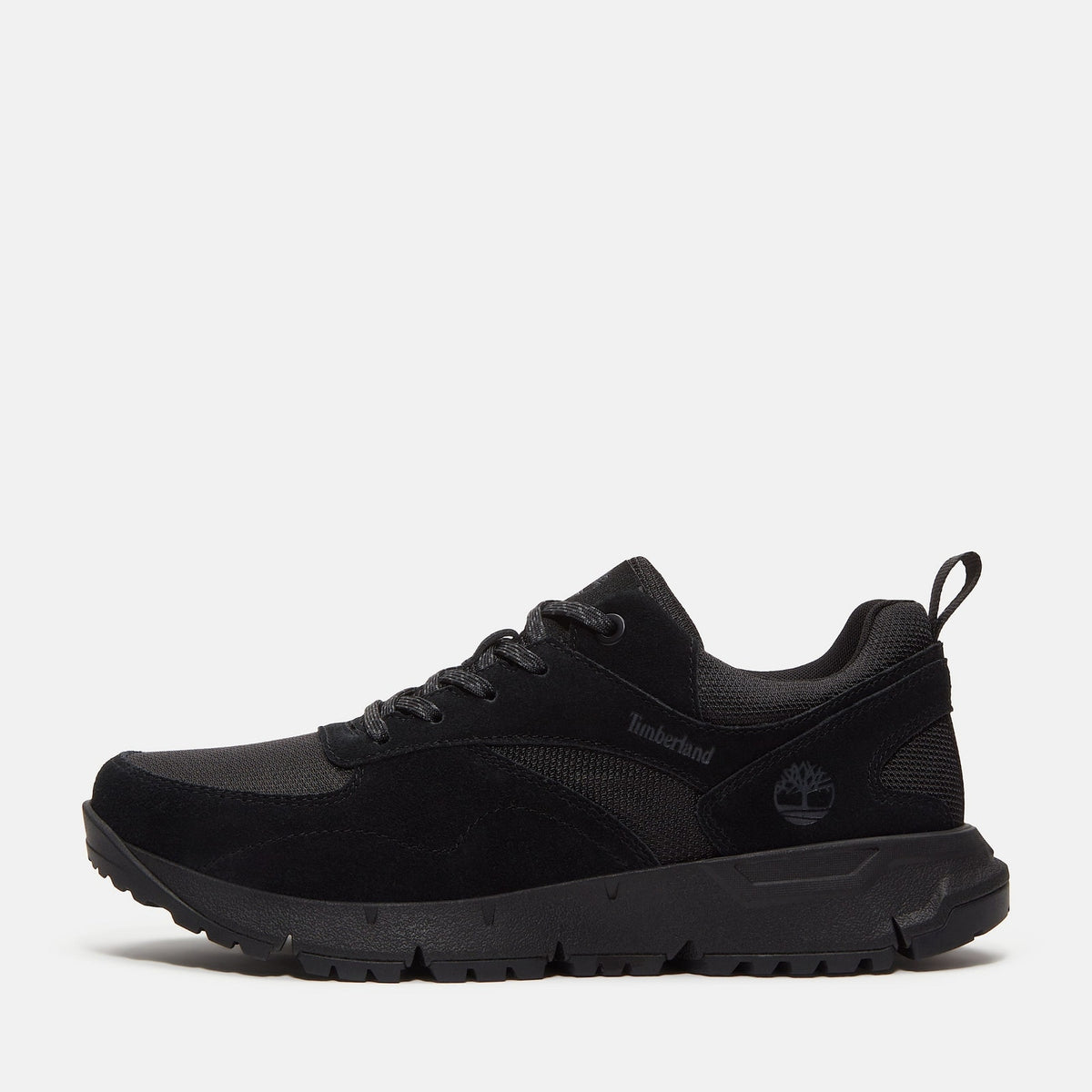 TIMBERLAND MEN'S 12 VOYAGER PARK LOW LACE SNEAKER BLACKOUT MESH NIB