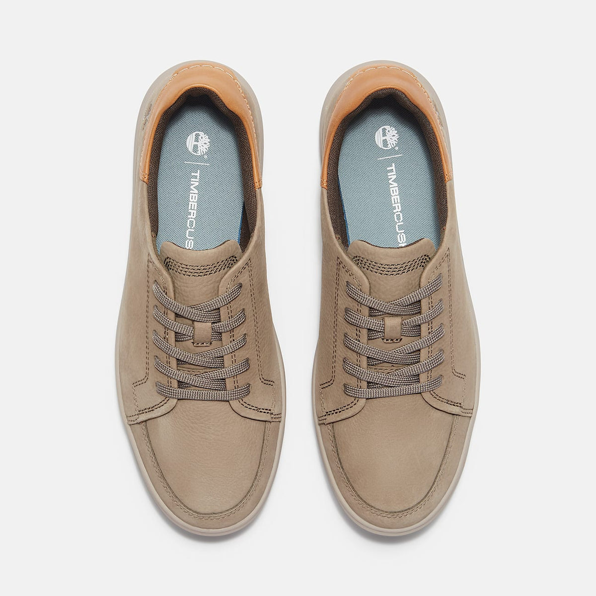 TIMBERLAND MEN'S 7.5 EMERSON STREET SNEAKER MEDIUM GREY NUBUCK NIB