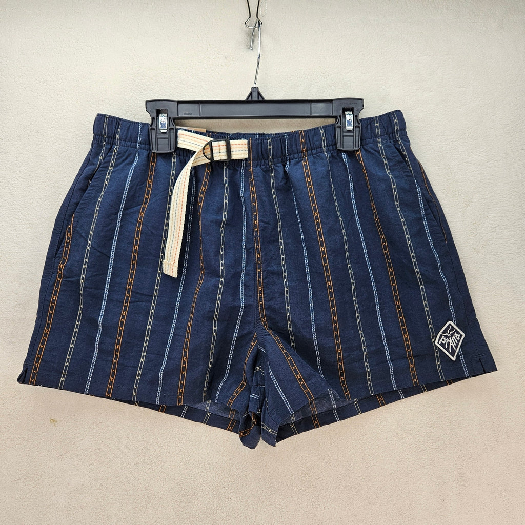 PRANA WOMEN'S SMALL INDIO HERITAGE SHORT CARGO STYLE STORMY NIGHT NWT