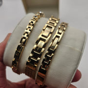 ANNE KLEIN NEW YORK CRYSTAL ACCENTED BANGLE WOMEN'S WATCH & BRACELET 12/7786GPST