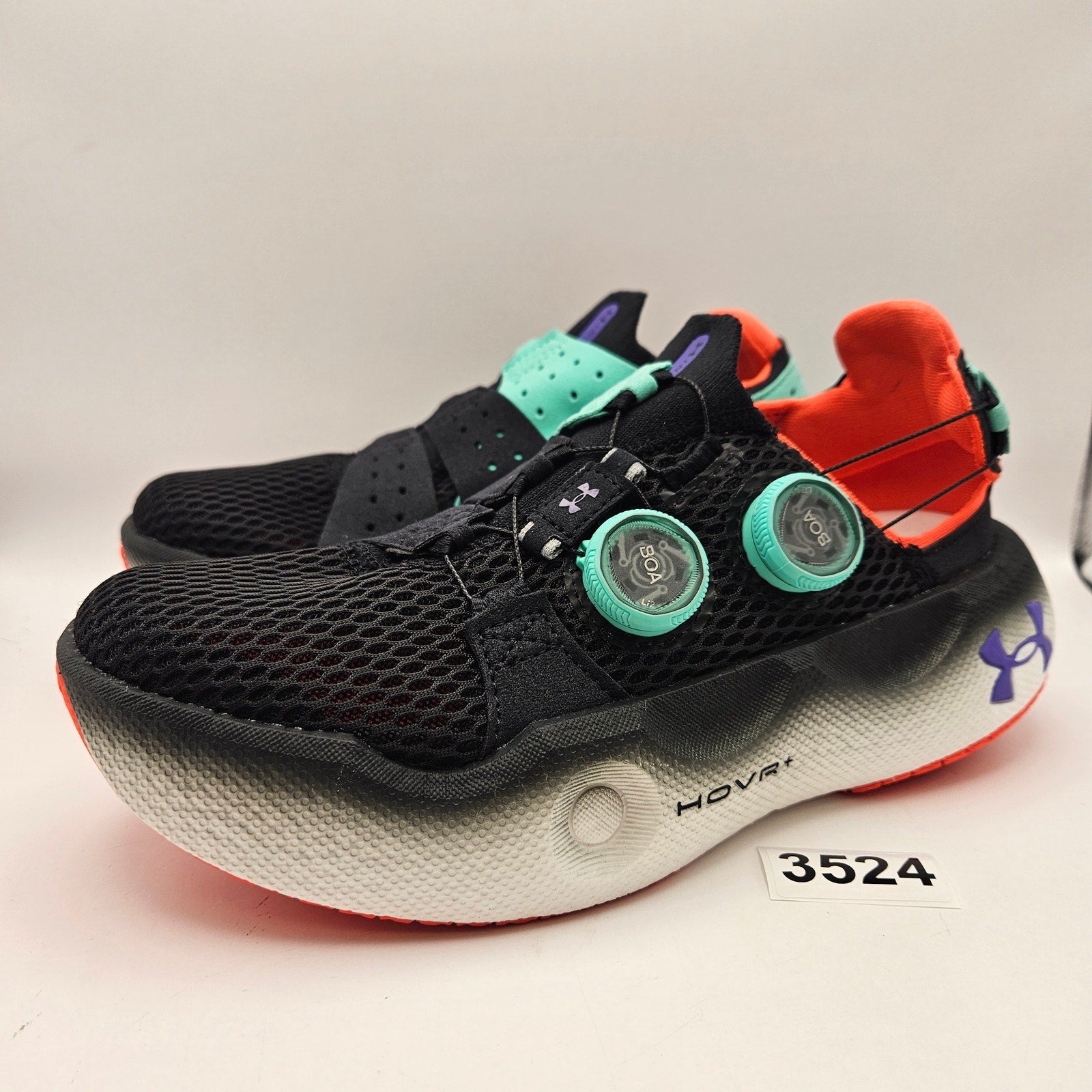 UNDER ARMOUR M6 W7.5 BOA SPEEDLAND HOVR INFINITE MEGA BLACK COMET GREEN