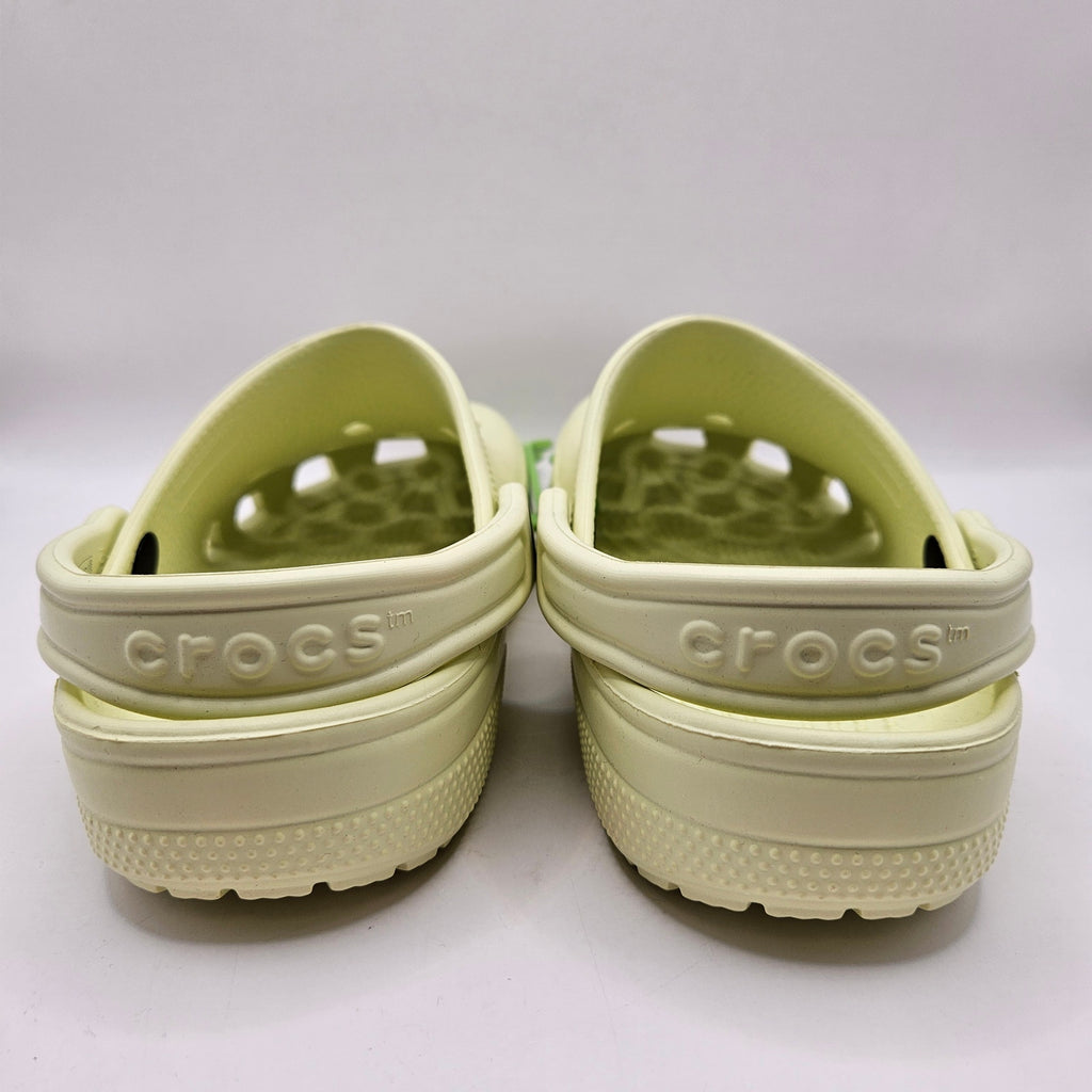 CROCS M4 W6 CLASSIC CLOG ATMOSPHERE BONE BEIGE UNISEX COMFORT SHOES NWT