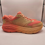 HOKA MEN'S 13 WOMEN'S 14 BONDI L BP2 CANTALOUPE CORAL 1165690 CPLC