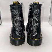 Dr. Martens 1460 Men' Size 4 Women's Size 5 Serpent Print Leather Lace Boots