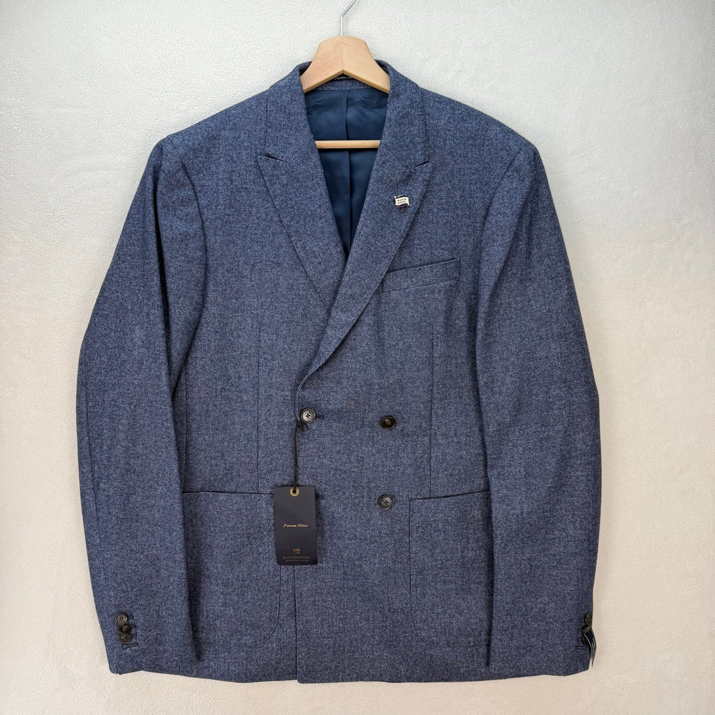 Scotch & Soda Blazer Jacket Dark Navy Blue Mens XL