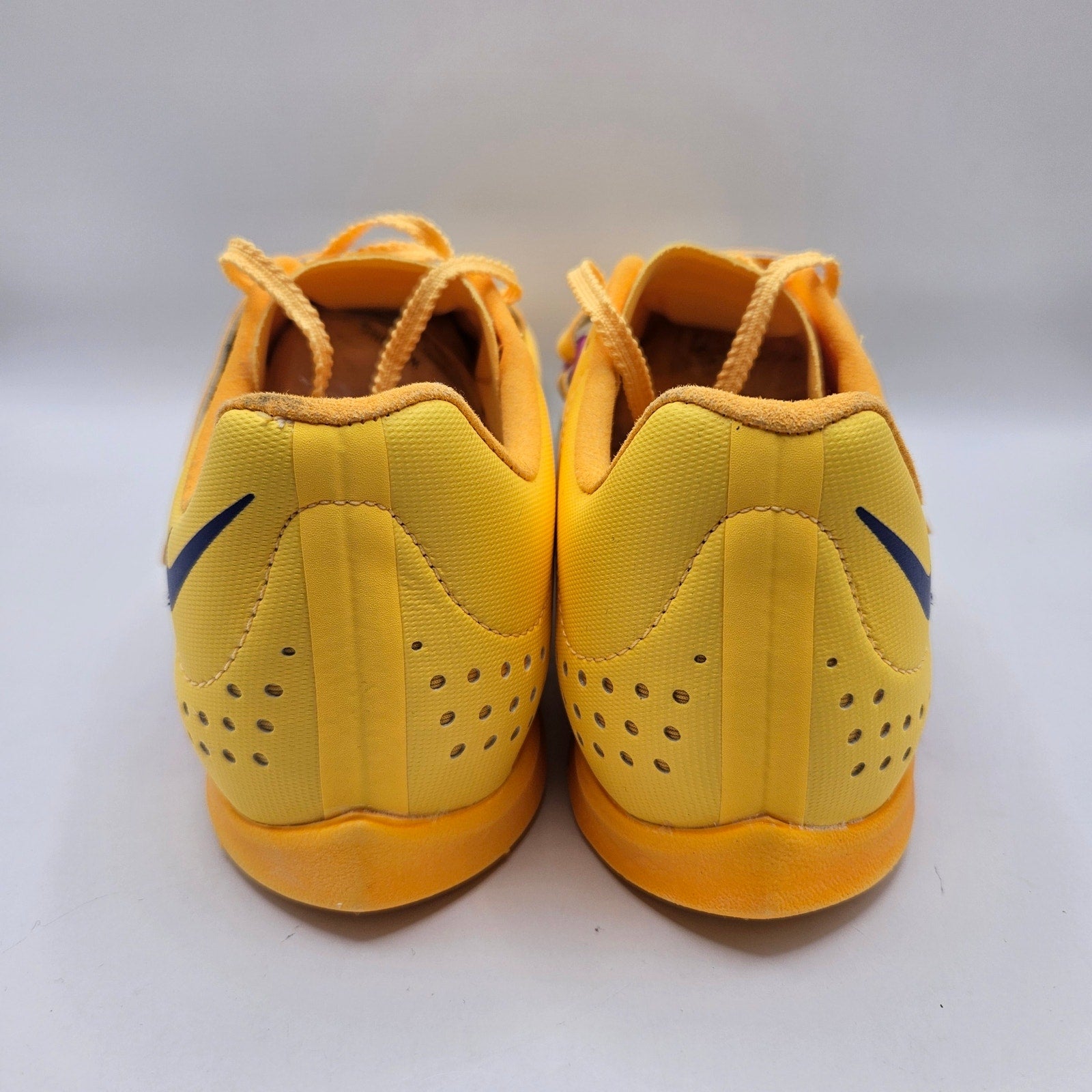 NIKE MEN'S 8.5 AIR ZOOM LJ ELITE LONG JUMP TRACK SHOES STYLE FZ9326-800 YELLOW